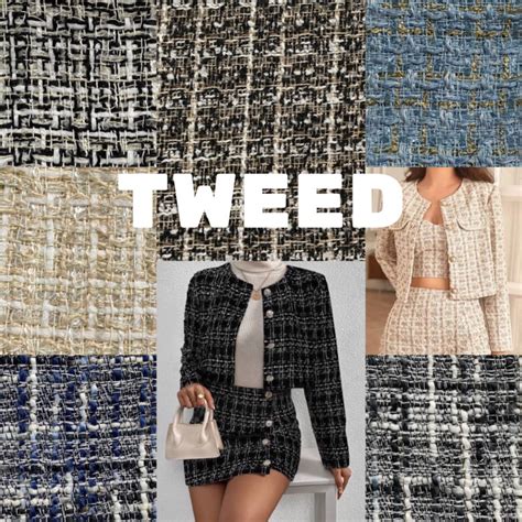 tecido tweed chanel